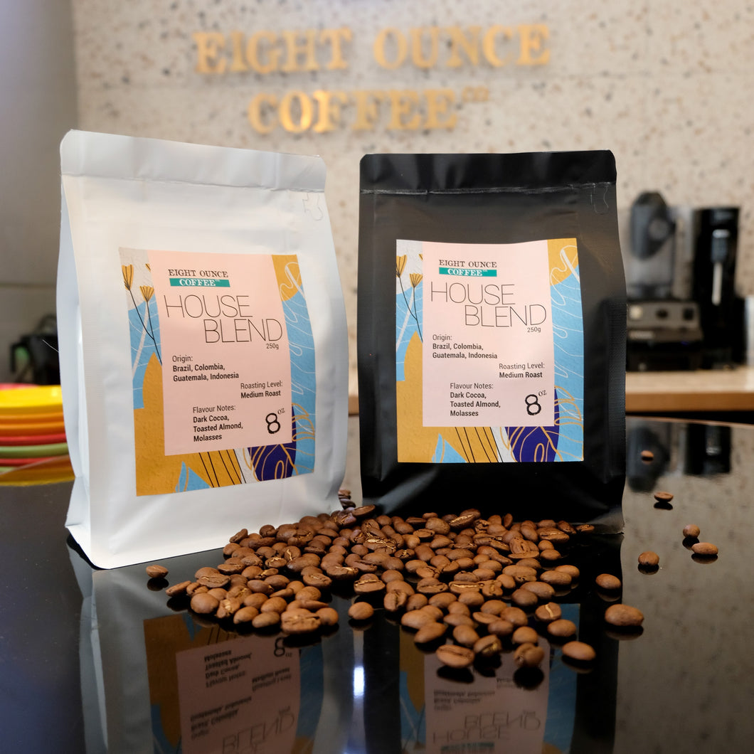Coffee Beans (Eight Ounce Coffee Co. House Blend)